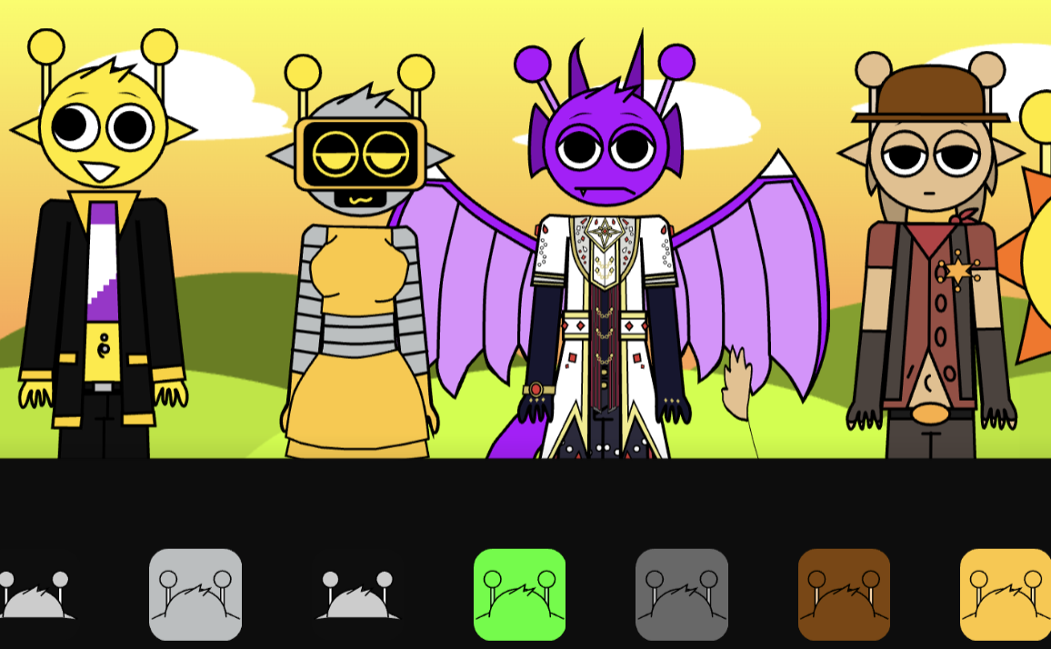 Introduction To Sprunki Simon Time But Human Edition overview